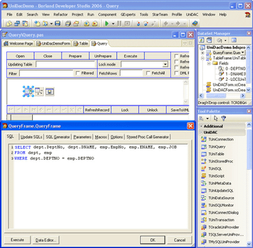 UniDAC adds NexusDB provider