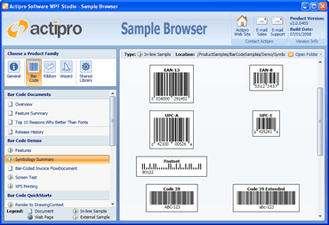 Actipro Bar Code for WPF adds 2D QR Code