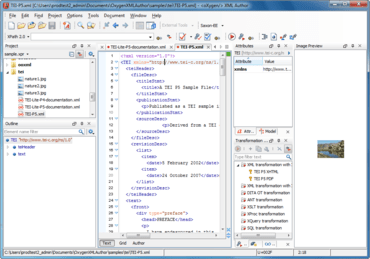 oXygen XML Author adds DITA Map Metrics