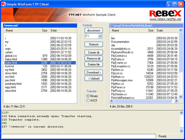 Rebex Total Pack adds new Multi-file methods