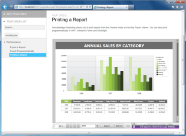 NetAdvantage Reporting adds HTML5 Report Viewer NetAdvantage Reporting adds HTML5 Report Viewer
