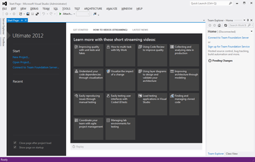 Microsoft Launches Visual Studio 2012 Microsoft Launches Visual Studio 2012
