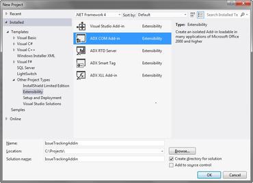 Add-in Express supports Visual Studio 2012