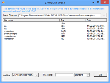 IP*Works! Zip .NET V9 released