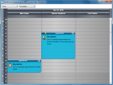 MindFusion.Scheduling for WPF V3.3 released