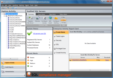 SQL Compliance Manager adds SNMP Alerts
