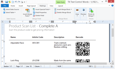TX Barcode adds HTML5 Compatibility