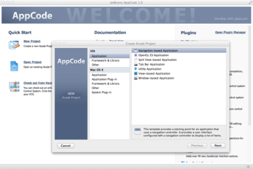 AppCode adds Integrated UI Designer