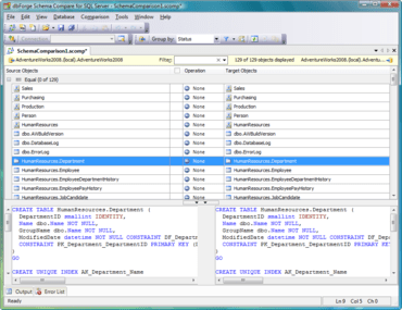 dbForge Schema Compare for SQL Server V4 released