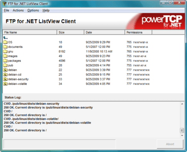 PowerTCP FTP for .NET Supports Windows 8