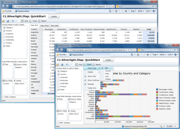 C1 OLAP for Silverlight now available