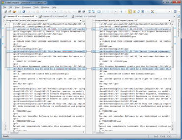Easily compare source code files and folders. Easily compare source code files and folders.