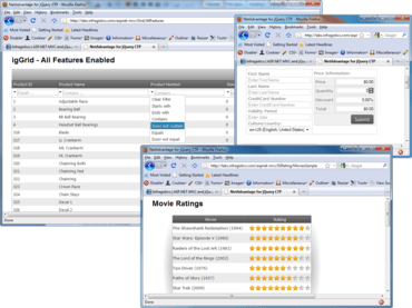 Infragistics NetAdvantage for jQuery released Infragistics NetAdvantage for jQuery released