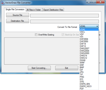 VectorDraw File Converter V3.x available