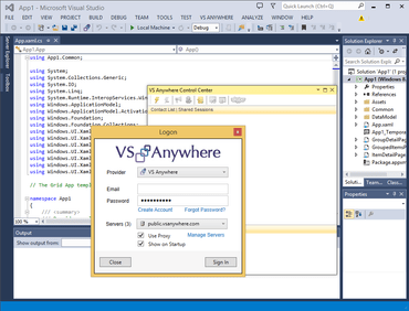 VS Anywhere released VS Anywhere released