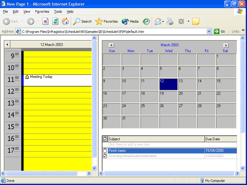 DayView OCX DayView OCX