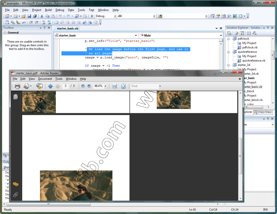 PDFlib TET PHP Install and Example