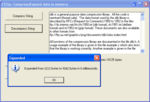 Compress and Expand Memory Streams