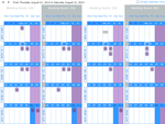Screenshot of dbi Calendar Silverlight