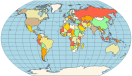Kavrayskiy VII Map Projection