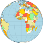 Orthographic Map Projection