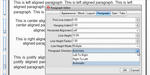 Paragraph Formatting