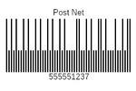Post Net Barcode