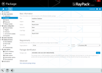 Screenshot of RayPack Enterprise