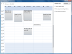 Screenshot of Syncfusion Essential Schedule for WPF