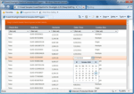 Screenshot of Xceed DataGrid for Silverlight