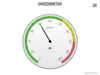 Angular gauge (Grid Light theme)