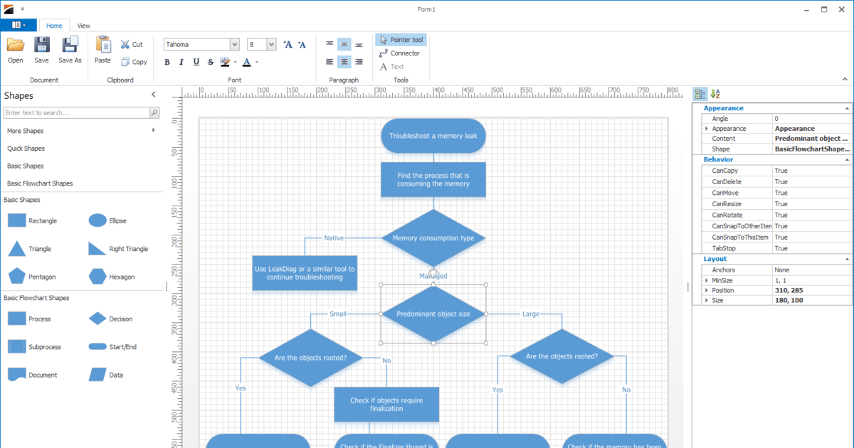 DevExpress WinForms 15.2.3 adds Diagram Control