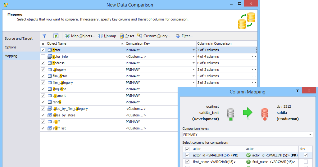dbForge Compare Bundle for MySQL V5.0.22