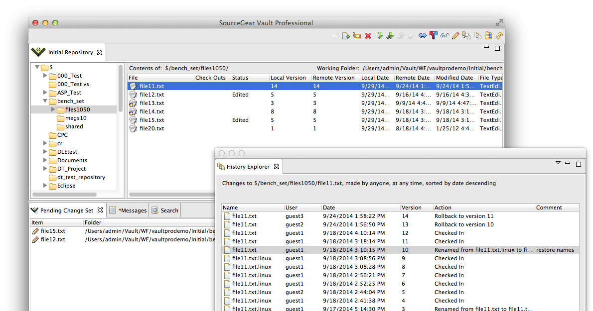 SourceGear Vault Standard 9.1