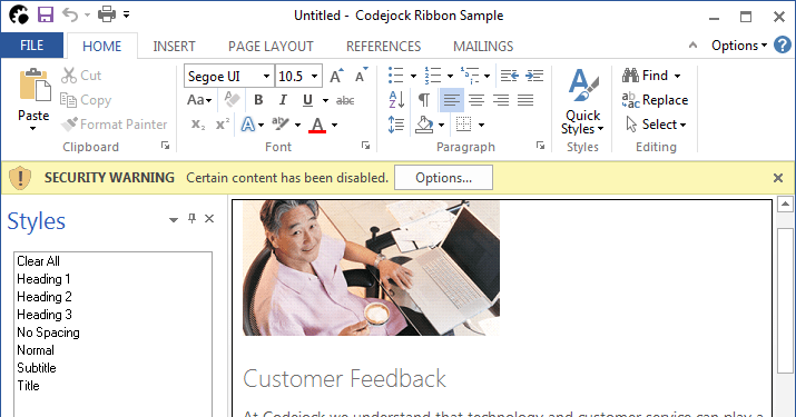 Codejock Command Bars Visual C++ MFC v18.4.0