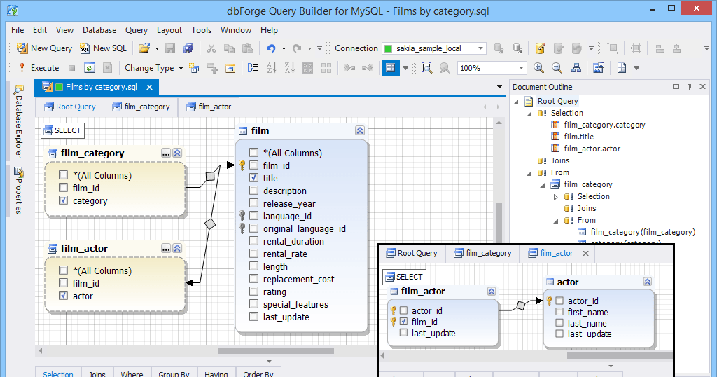dbForge Query Builder for MySQL V4.3.12