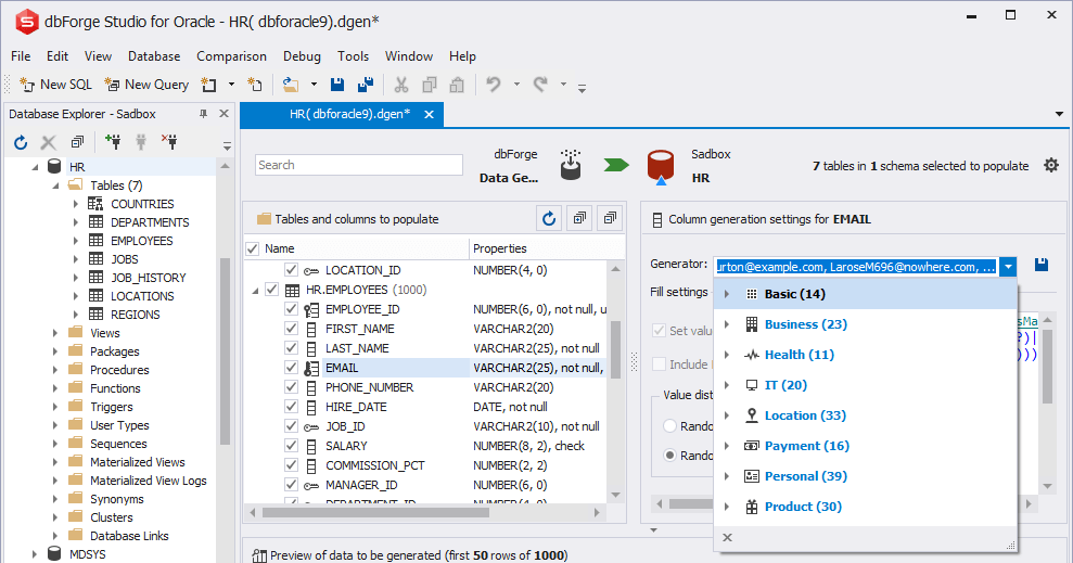 dbForge Studio for Oracle 4.0