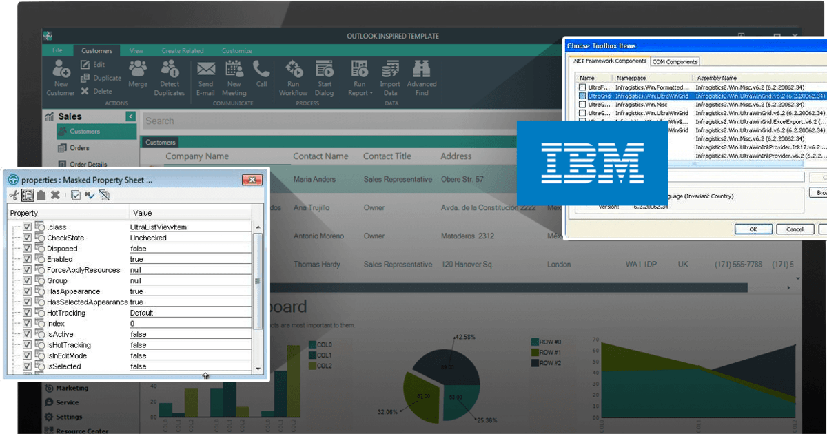 Infragistics Windows Forms Test Automation for IBM 2018 Volume 2