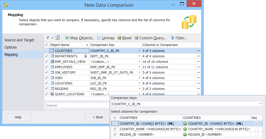 dbForge Data Compare for Oracle V5.1.20