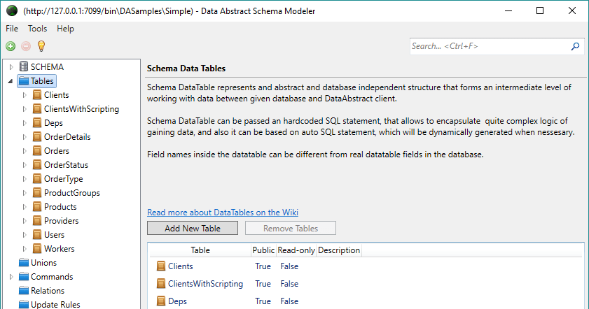 Data Abstract for JavaScript 10.0.0.1481