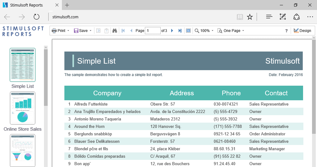 Stimulsoft Reports.PHP 2021.3.3