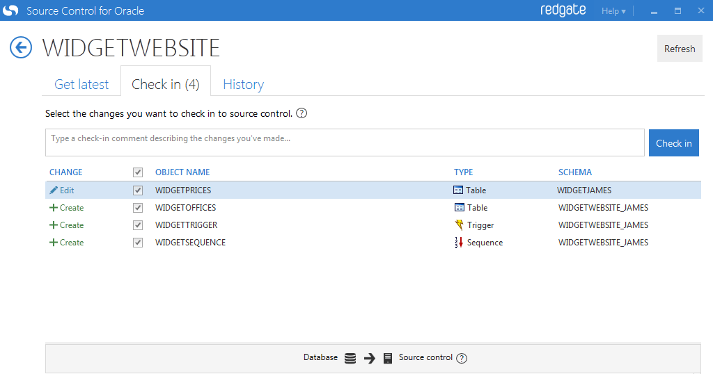 Source Control for Oracle 5.7.17