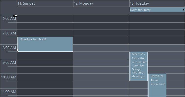 MindFusion.Scheduling for Java Swing V2.2