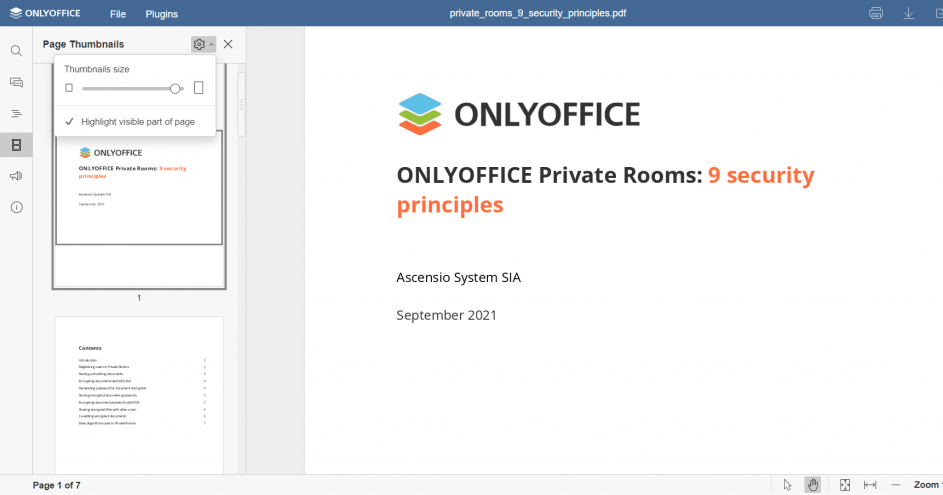 onlyoffice pdf