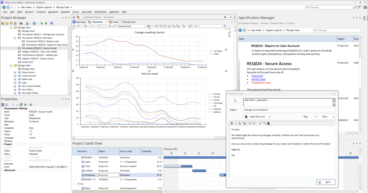 Enterprise Architect v16.1 (Build 1625)