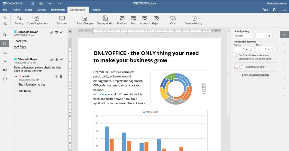 ONLYOFFICE Docs Enterprise Edition with Plone Connector v7.3.2 (4.0.0)