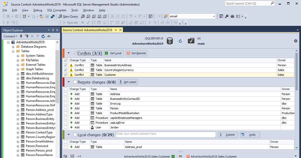 dbForge Source Control for SQL Server V2.5.35
