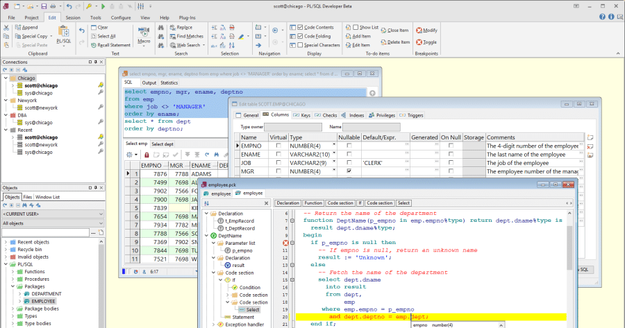 PL/SQL Developer v15.0.4