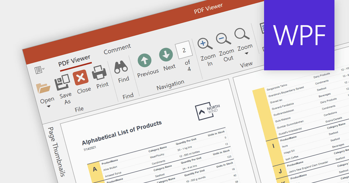 Let Users View PDFs in your WPF Apps