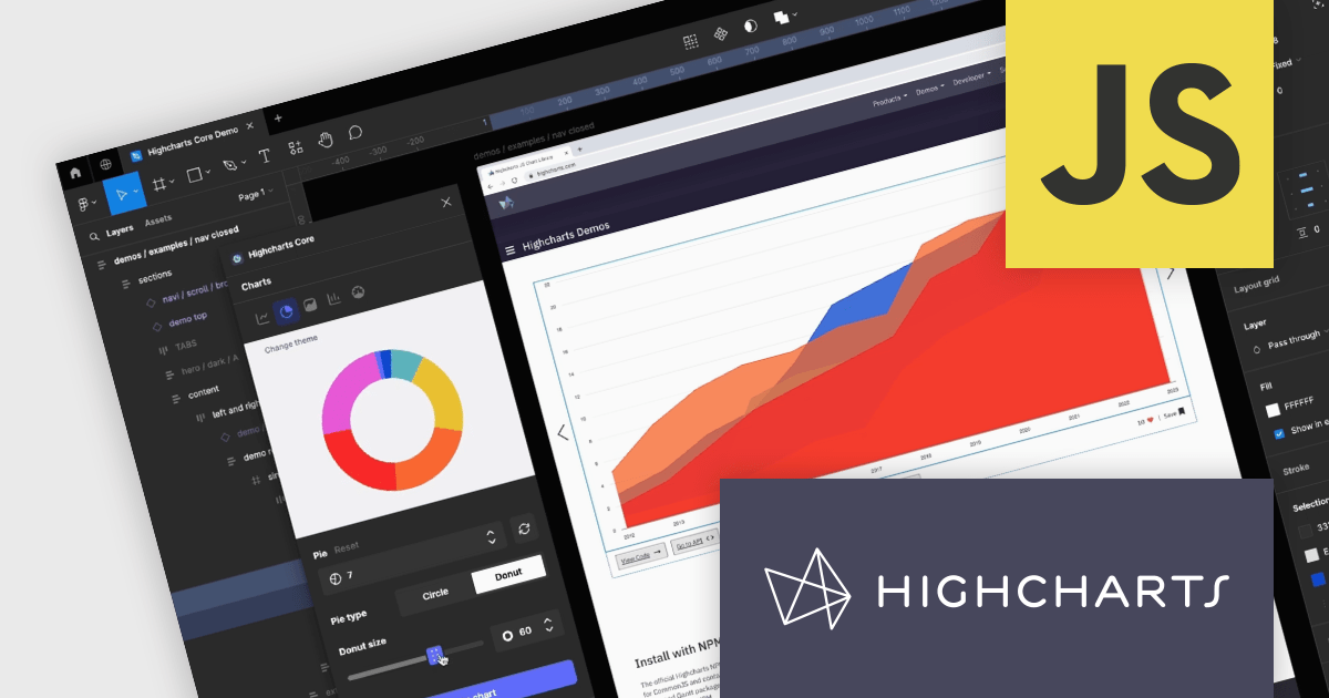 HighchartsをFigmaデザインプロジェクトに追加する